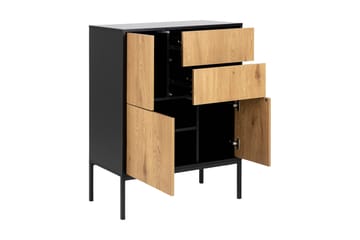Hasslevik Skjenk i Tre med Metallben - Brun - Oppbevaring - Oppbevaringsmøbler - Sideboard & skjenker