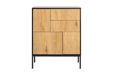 Hasslevik Skjenk i Tre med Metallben - Brun - Oppbevaring - Oppbevaringsmøbler - Sideboard & skjenker