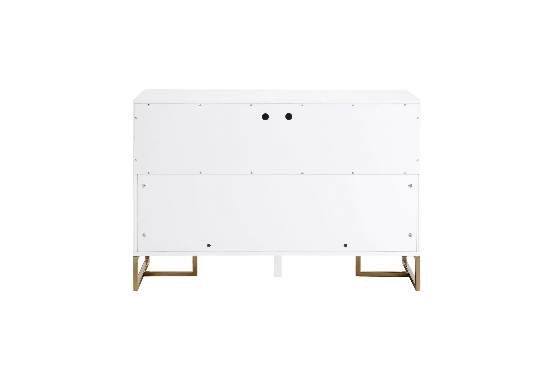 Herringbone Skjenk 122x48 cm Hvit - CosmoLiving - Oppbevaring - Oppbevaringsmøbler - Sideboard & skjenker