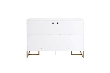 Herringbone Skjenk 122x48 cm Hvit - CosmoLiving - Oppbevaring - Oppbevaringsmøbler - Sideboard & skjenker