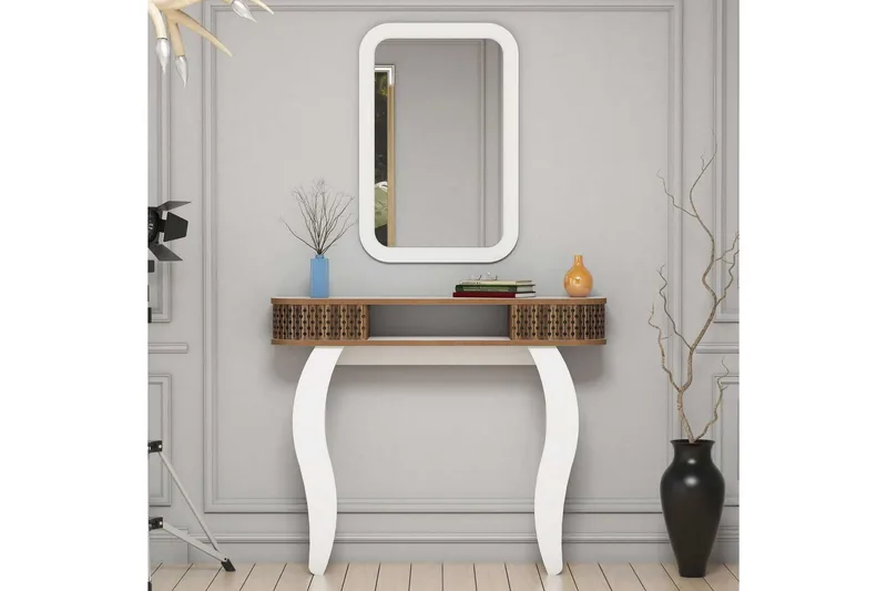 Hovdane Skjenk 105 cm i Malt Tre - Hvit - Oppbevaring - Oppbevaringsmøbler - Sideboard & skjenker