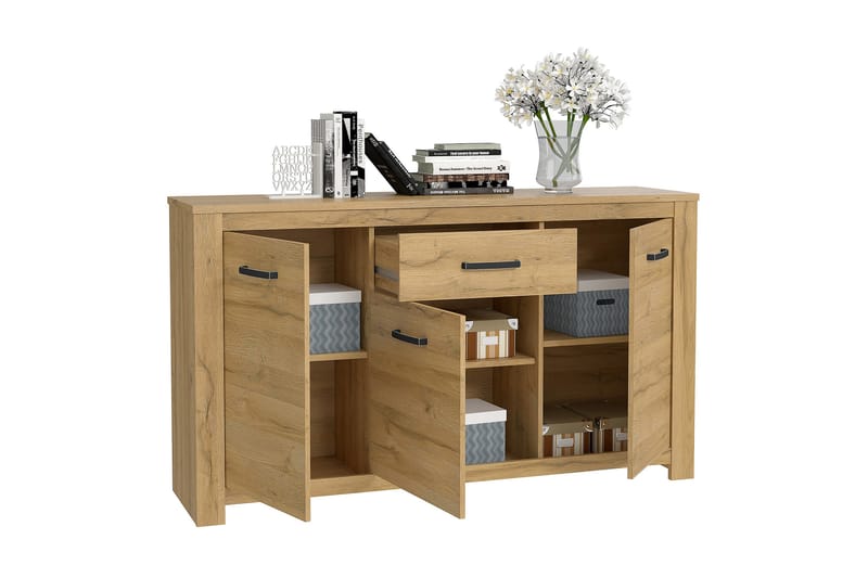 Hovencamp Skjenk 42x161 cm - Brun - Oppbevaring - Oppbevaringsmøbler - Sideboard & skjenker
