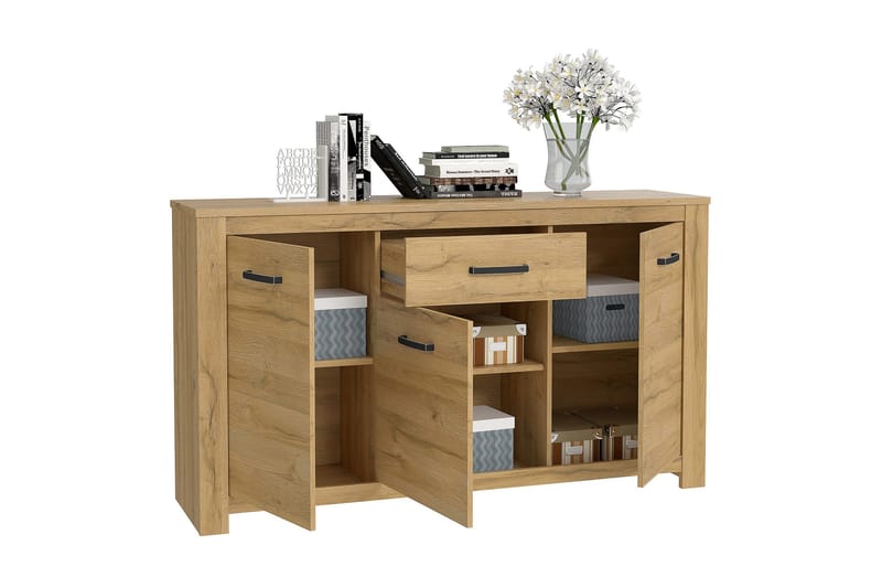 Hovencamp Skjenk 42x161 cm - Brun - Oppbevaring - Oppbevaringsmøbler - Sideboard & skjenker
