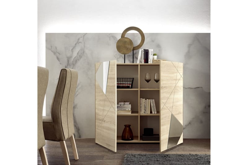 Hvittoria Sideboard 42x121 cm Beige - Lc Spa - Oppbevaring - Oppbevaringsmøbler - Sideboard & skjenker