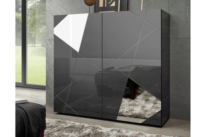 Hvittoria Sideboard 42x121 cm Grå - Lc Spa - Oppbevaring - Oppbevaringsmøbler - Sideboard & skjenker
