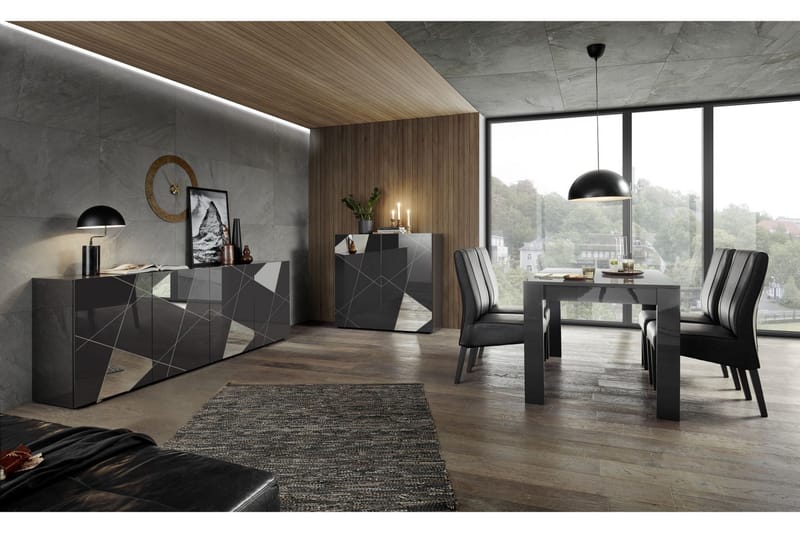 Hvittoria Sideboard 42x121 cm Grå - Lc Spa - Oppbevaring - Oppbevaringsmøbler - Sideboard & skjenker