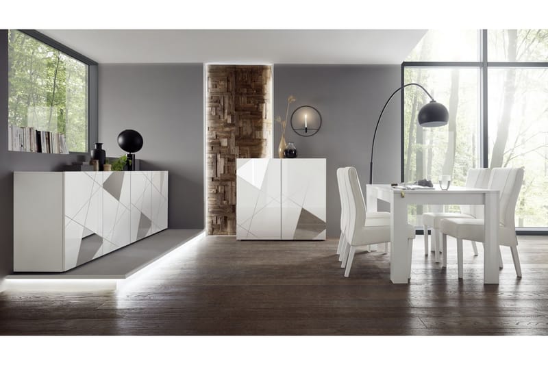 Hvittoria Sideboard 42x121 cm Hvit - Lc Spa - Oppbevaring - Oppbevaringsmøbler - Sideboard & skjenker