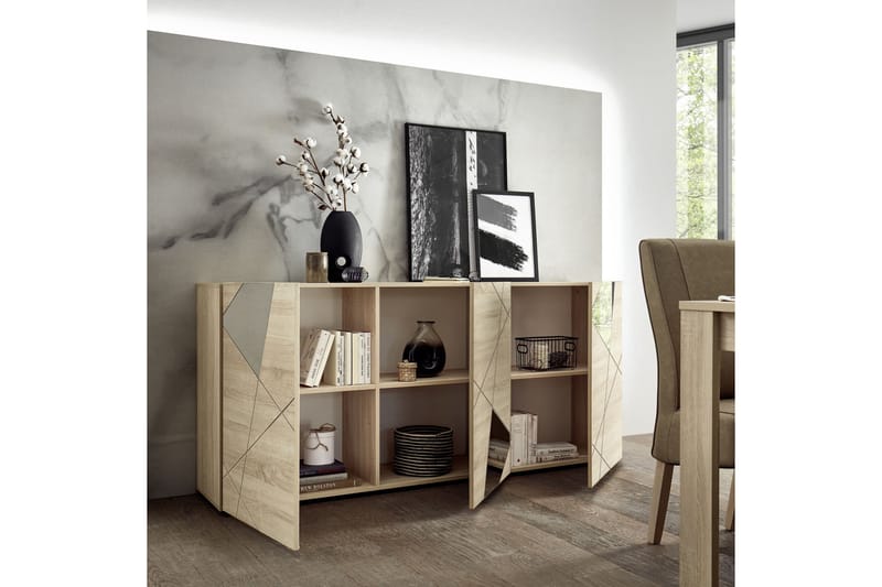 Hvittoria Sideboard 42x181 cm Beige - Lc Spa - Oppbevaring - Oppbevaringsmøbler - Sideboard & skjenker
