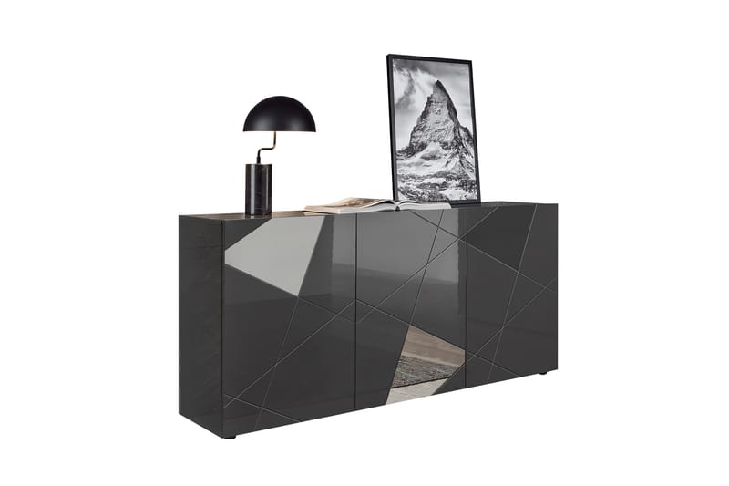 Hvittoria Sideboard 42x181 cm Grå - Lc Spa - Oppbevaring - Oppbevaringsmøbler - Sideboard & skjenker