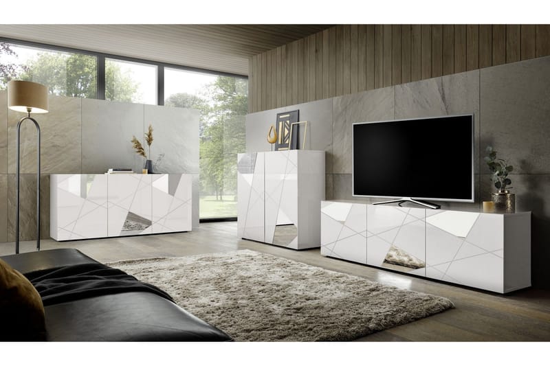 Hvittoria Sideboard 42x181 cm Hvit - Lc Spa - Oppbevaring - Oppbevaringsmøbler - Sideboard & skjenker