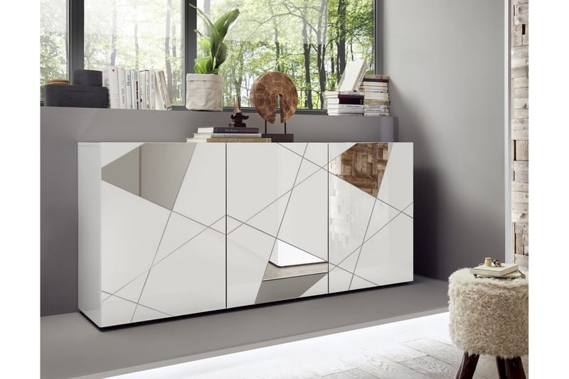 Hvittoria Sideboard 42x181 cm Hvit - Lc Spa - Oppbevaring - Oppbevaringsmøbler - Sideboard & skjenker