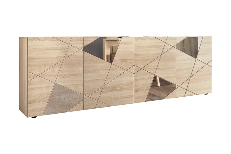 Hvittoria Sideboard 42x241 cm Beige - Lc Spa - Oppbevaring - Oppbevaringsmøbler - Sideboard & skjenker