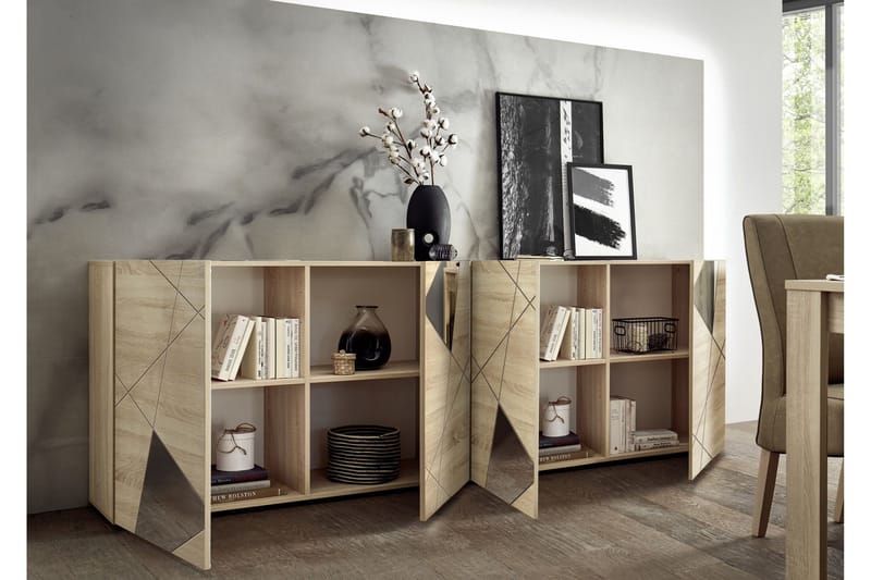 Hvittoria Sideboard 42x241 cm Beige - Lc Spa - Oppbevaring - Oppbevaringsmøbler - Sideboard & skjenker