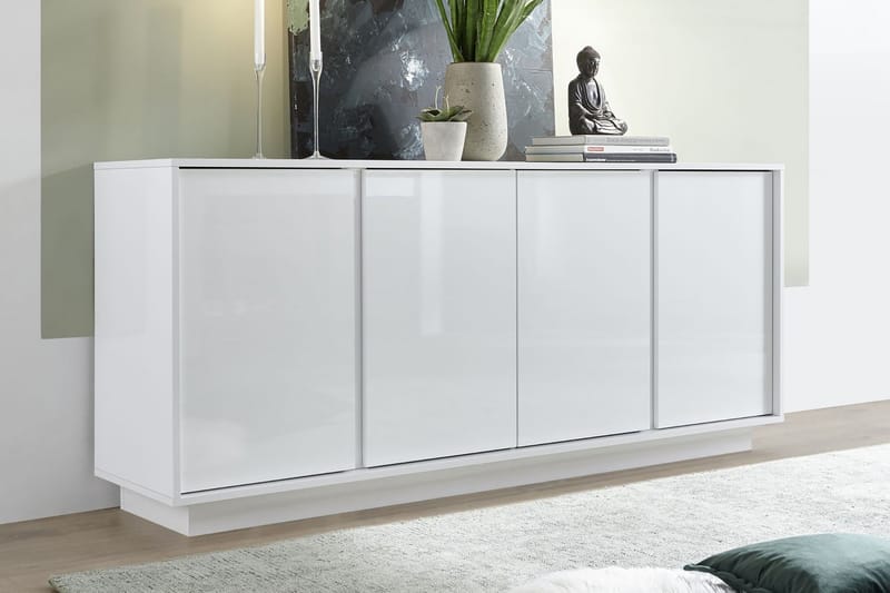 Ice Skjenk 180x43 cm - Hvit Highlighter - Oppbevaring - Oppbevaringsmøbler - Sideboard & skjenker