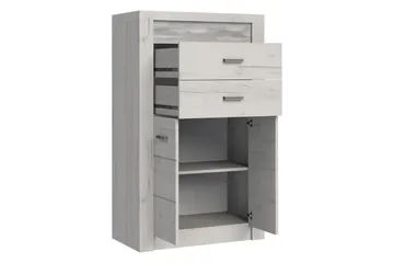 Indianapolis Skjenk 76x42x127 cm - Oppbevaring - Oppbevaringsmøbler - Sideboard & skjenker