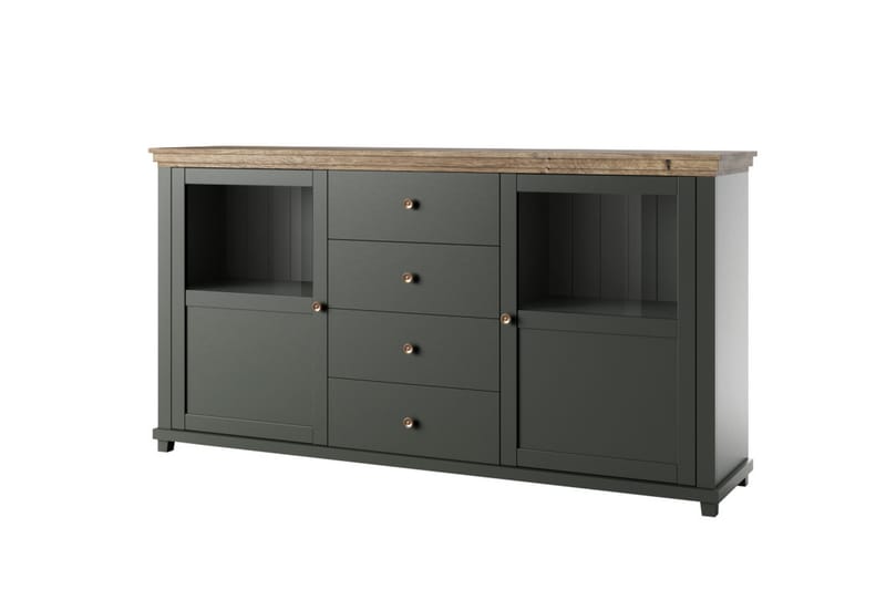 Ivreri skjenk 42x181 cm - Kaki / Natur - Sideboard & skjenker