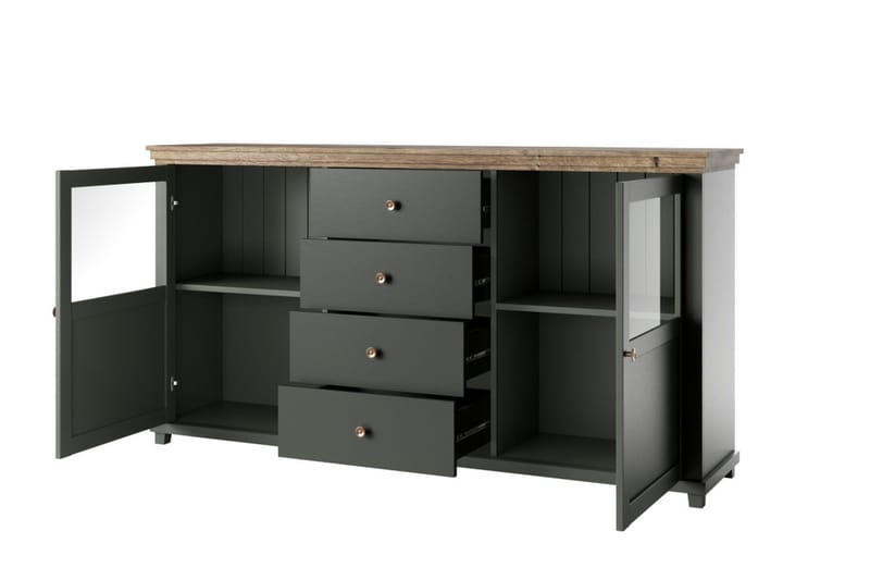 Ivreri skjenk 42x181 cm - Kaki / Natur - Oppbevaring - Oppbevaringsmøbler - Sideboard & skjenker