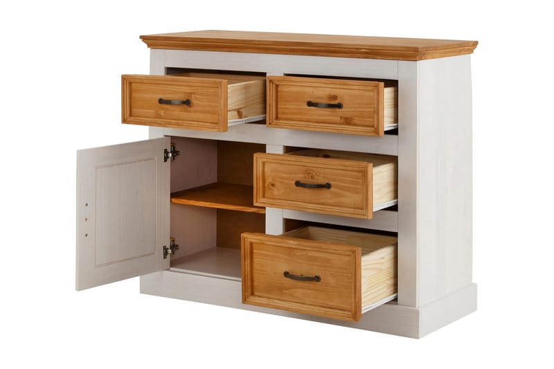 Jools Skjenk 100 cm - Hvit - Oppbevaring - Oppbevaringsmøbler - Sideboard & skjenker