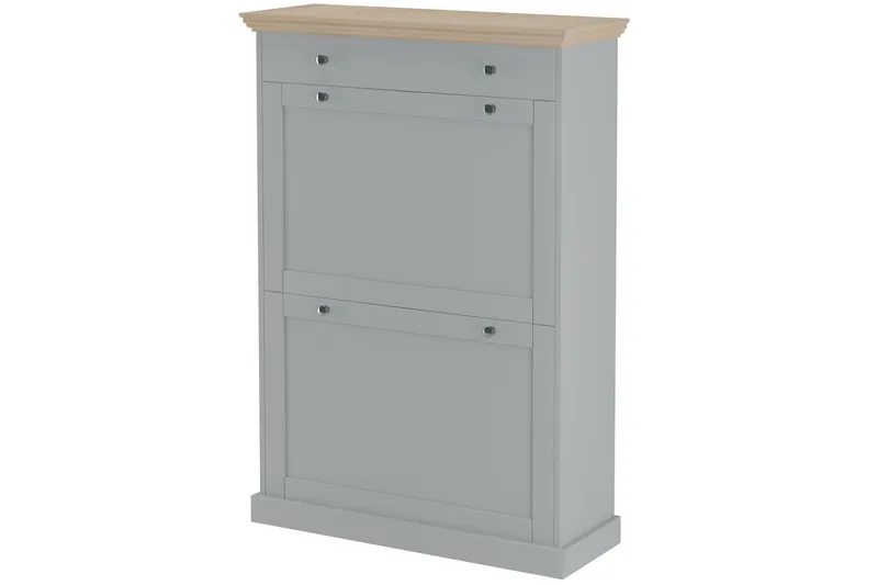 Jundapah Skjenk 80x30 cm - Grå/Brun - Oppbevaring - Oppbevaringsmøbler - Sideboard & skjenker
