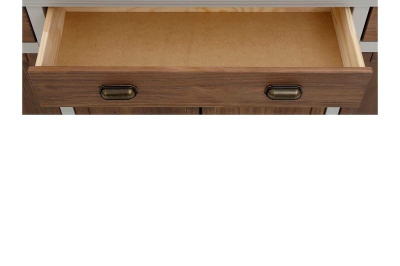 Kagami Skjenk 175x38 cm - Grå/Brun - Oppbevaring - Oppbevaringsmøbler - Sideboard & skjenker