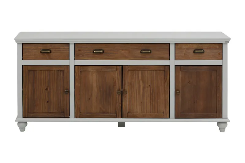 Kagami Skjenk 175x38 cm - Grå/Brun - Oppbevaring - Oppbevaringsmøbler - Sideboard & skjenker