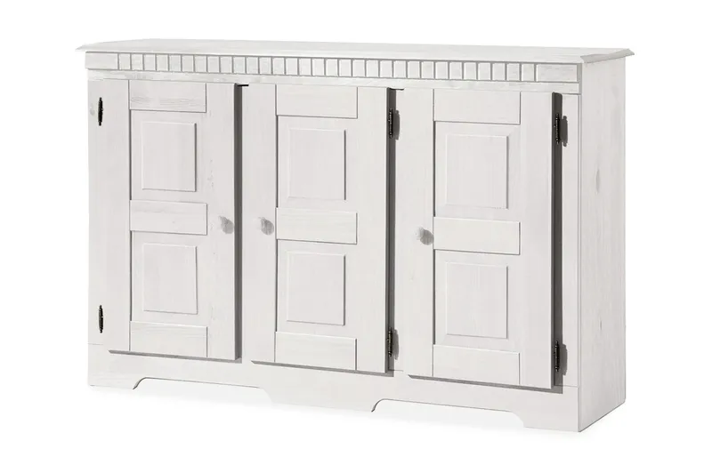 Kersey Skjenk 121 cm - Hvit - Oppbevaring - Oppbevaringsmøbler - Sideboard & skjenker