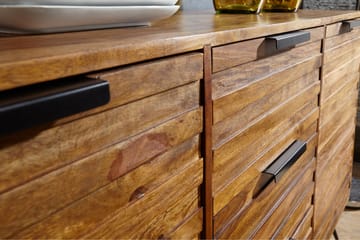 Kimbal Skjenk 160x40 cm i Tre med Metallben - Brun - Oppbevaring - Oppbevaringsmøbler - Sideboard & skjenker
