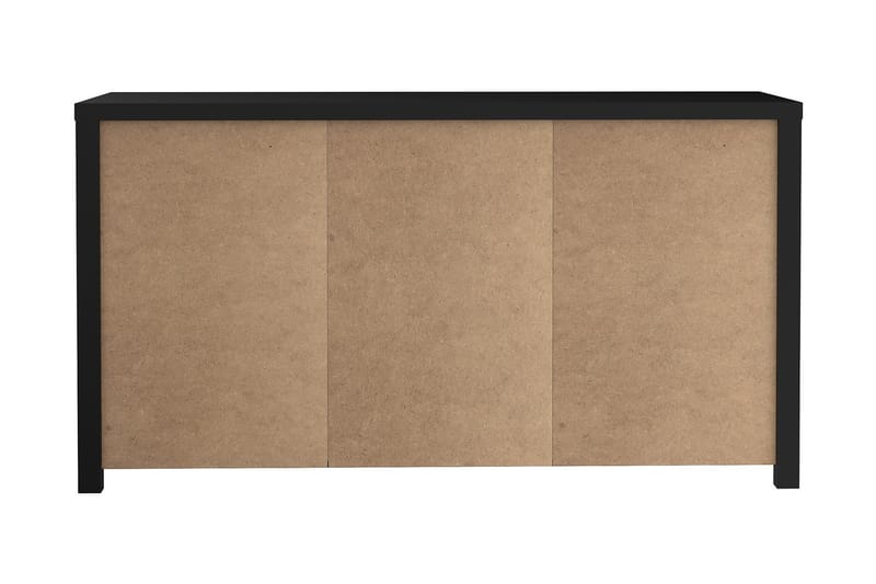 Konitsa Sideboard 52x160 cm - Brun/Svart - Oppbevaring - Oppbevaringsmøbler - Sideboard & skjenker