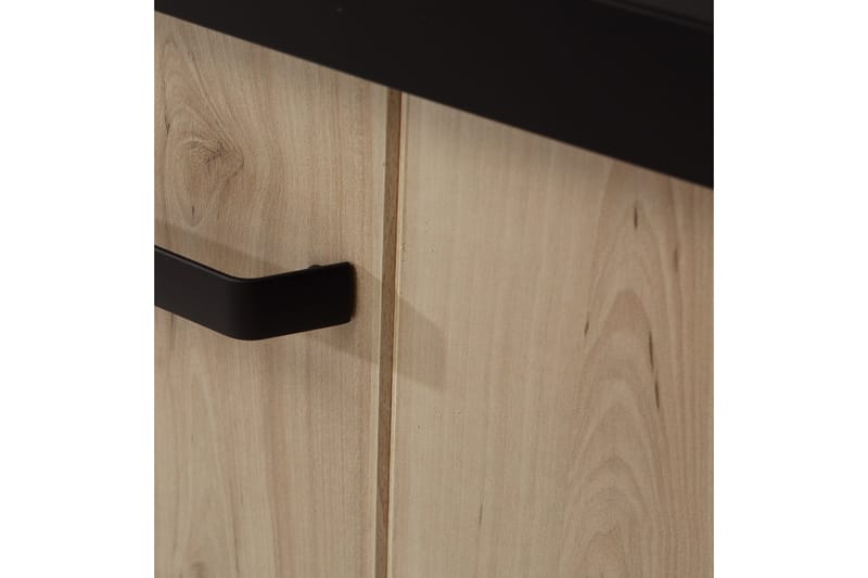 Konitsa Sideboard 52x160 cm - Brun/Svart - Oppbevaring - Oppbevaringsmøbler - Sideboard & skjenker
