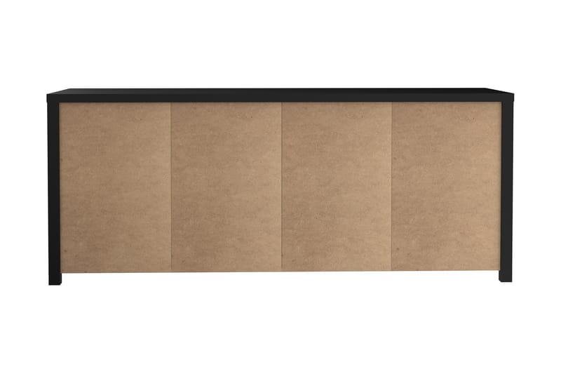 Konitsa Sideboard 52x210 cm - Brun/Svart - Sideboard & skjenker