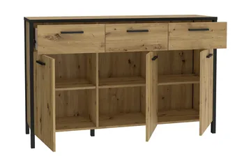 Koufalia Sideboard 40x140 cm - Brun/Svart - Oppbevaring - Oppbevaringsmøbler - Sideboard & skjenker