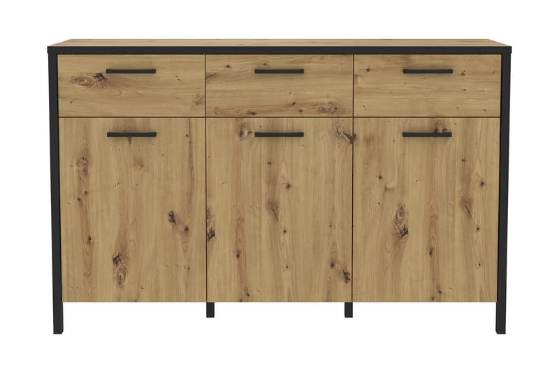 Koufalia Sideboard 40x140 cm - Brun/Svart - Oppbevaring - Oppbevaringsmøbler - Sideboard & skjenker