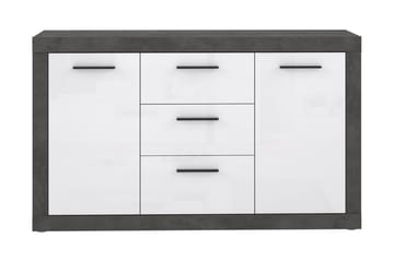 Kranea Sideboard 41x143 cm - Grå/Hvit - Oppbevaring - Oppbevaringsmøbler - Sideboard & skjenker