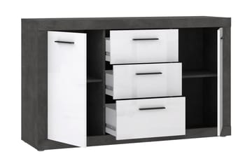 Kranea Sideboard 41x143 cm - Grå/Hvit - Oppbevaring - Oppbevaringsmøbler - Sideboard & skjenker