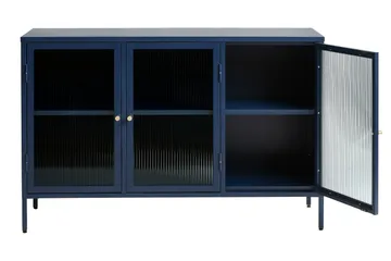 Lazarus Sideboard 3 delar 132 cm - Blå - Oppbevaring - Oppbevaringsmøbler - Sideboard & skjenker