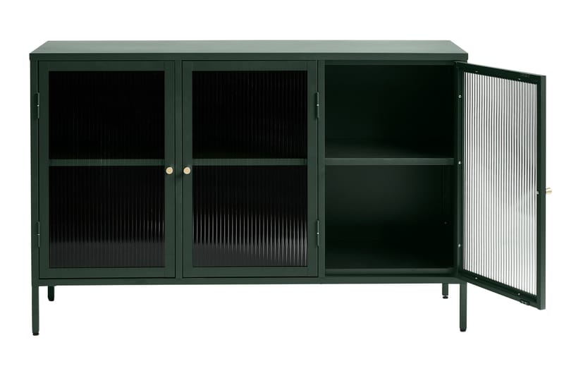 Lazarus Sideboard 3 delar 132 cm - Grønn - Oppbevaring - Oppbevaringsmøbler - Sideboard & skjenker