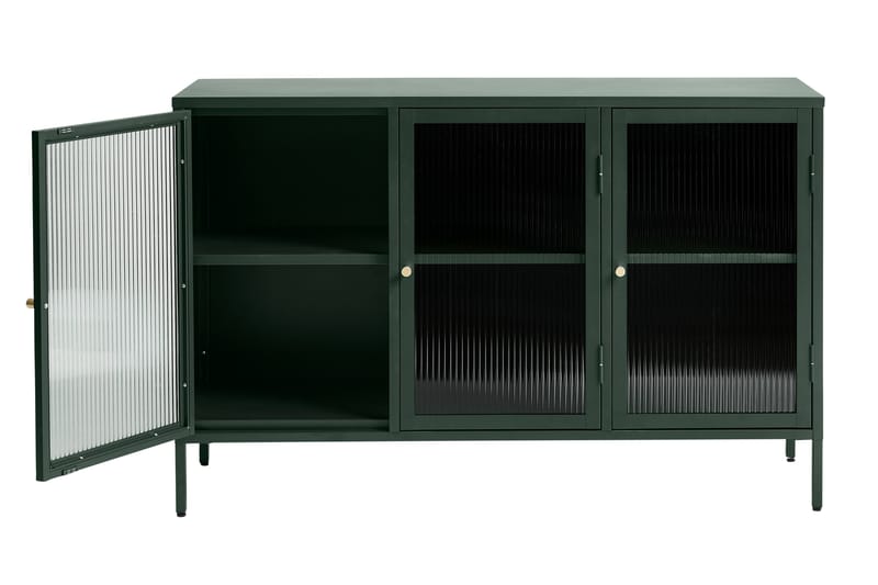 Lazarus Sideboard 3 delar 132 cm - Grønn - Oppbevaring - Oppbevaringsmøbler - Sideboard & skjenker