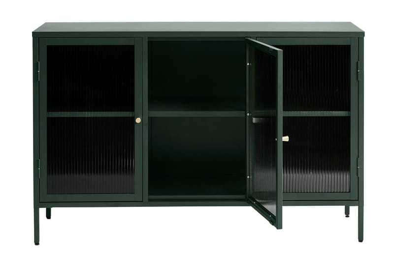 Lazarus Sideboard 3 delar 132 cm - Grønn - Oppbevaring - Oppbevaringsmøbler - Sideboard & skjenker