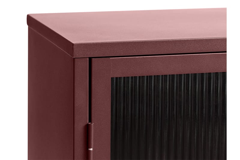Lazarus Sideboard 3 delar 132 cm - Rød - Oppbevaring - Oppbevaringsmøbler - Sideboard & skjenker