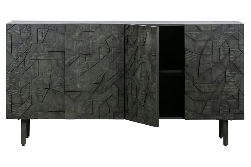 Ledoje Sideboard 160 cm - Svart - Oppbevaring - Oppbevaringsmøbler - Sideboard & skjenker