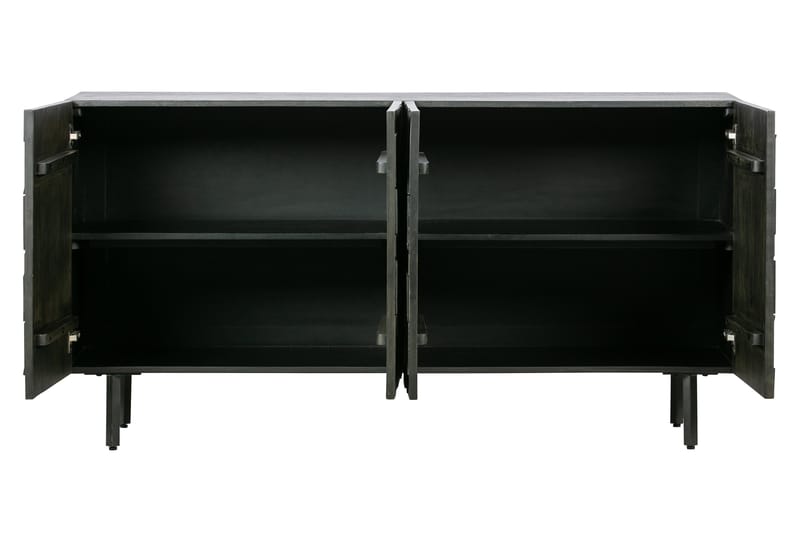 Ledoje Sideboard 160 cm - Svart - Sideboard & skjenker