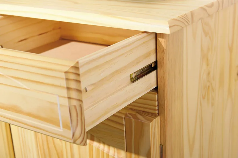 Leksand Skjenk 130 cm - Furu - Oppbevaring - Oppbevaringsmøbler - Sideboard & skjenker