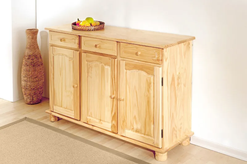 Leksand Skjenk 130 cm - Furu - Oppbevaring - Oppbevaringsmøbler - Sideboard & skjenker