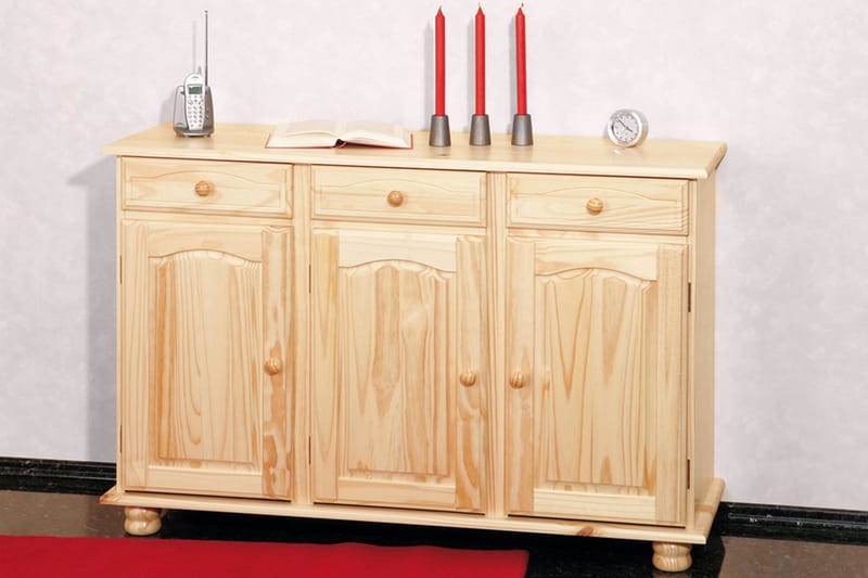 Leksand Skjenk 130 cm - Furu - Oppbevaring - Oppbevaringsmøbler - Sideboard & skjenker
