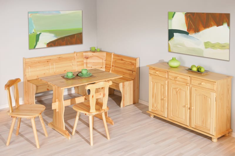 Leksand Skjenk 130 cm - Furu - Oppbevaring - Oppbevaringsmøbler - Sideboard & skjenker