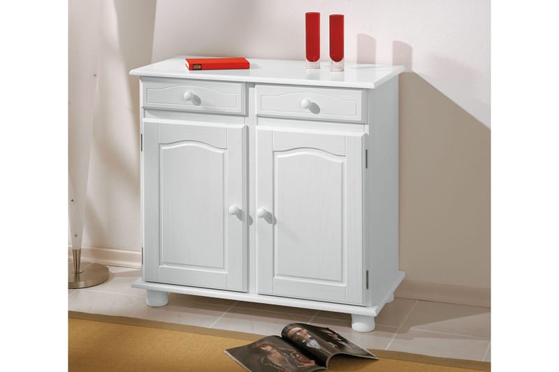 Leksand Skjenk 88 cm - Hvit - Oppbevaring - Oppbevaringsmøbler - Sideboard & skjenker