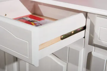 Leksand Skjenk 88 cm - Hvit - Oppbevaring - Oppbevaringsmøbler - Sideboard & skjenker