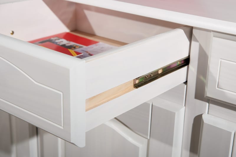 Leksand Skjenk 88 cm - Hvit - Oppbevaring - Oppbevaringsmøbler - Sideboard & skjenker