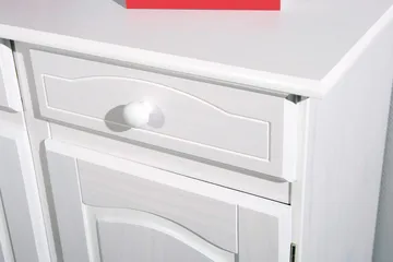 Leksand Skjenk 88 cm - Hvit - Oppbevaring - Oppbevaringsmøbler - Sideboard & skjenker