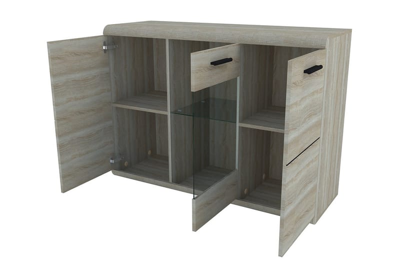 Link Skänk 120x42x87 cm beige||Grey - Oppbevaring - Oppbevaringsmøbler - Sideboard & skjenker